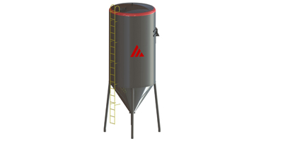 Dry mortar storage bin manufacturer